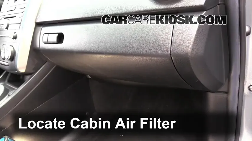 2011 Mazda CX-7 Sport 2.5L 4 Cyl. Filtro de aire (interior) Cambio